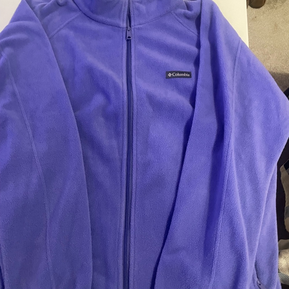 Columbia Women's Purple Fleece Jacket